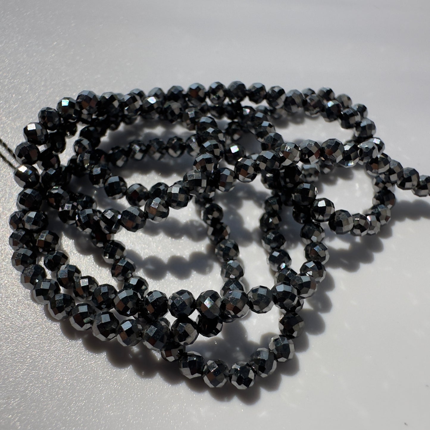 2-3mm Faceted Crystal Spacer Beads Wholesale for Jewelry Making