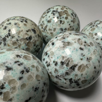 Kiwi Jasper Quartz Sphere Wholesale
